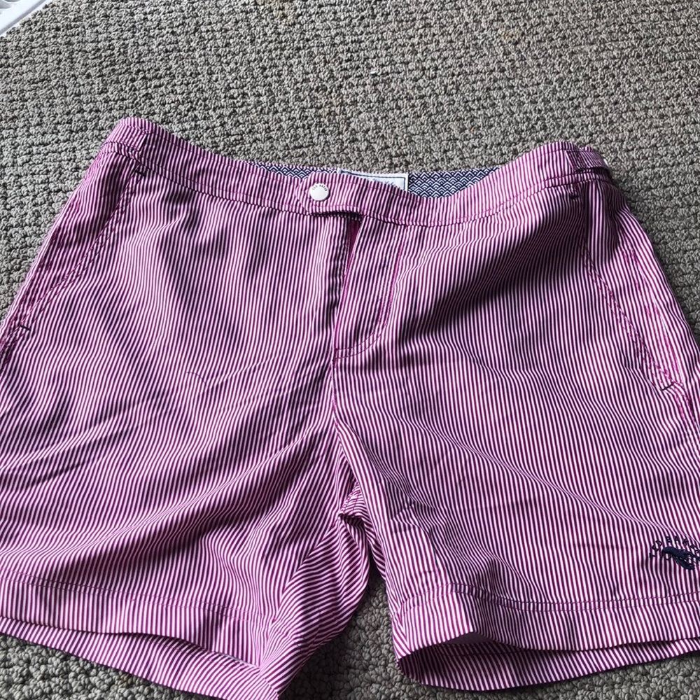 Ted Baker striped beach shorts